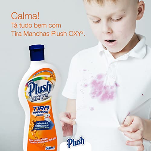 Plush OXY2 Tira Manchas Liquido, 500 ml