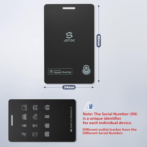 Jsl Jdtdc Mfi Certified Wallet-Tracker-Card thumb #6