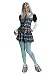 Secret Wishes Monster High Deluxe Adult Frankie Stein Costume, Blue, Small