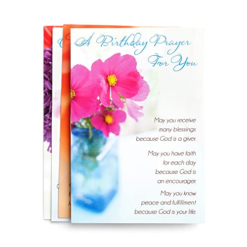 DaySpring Birthday - Inspirational Boxed Cards - Flowers of Joy - 37110,Original version