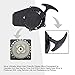 GOOFIT Black Aluminum Pull Starter Recoil Starter Assembly for 2 Stroke 47cc 49cc Pocket Bike Dirt Bike
