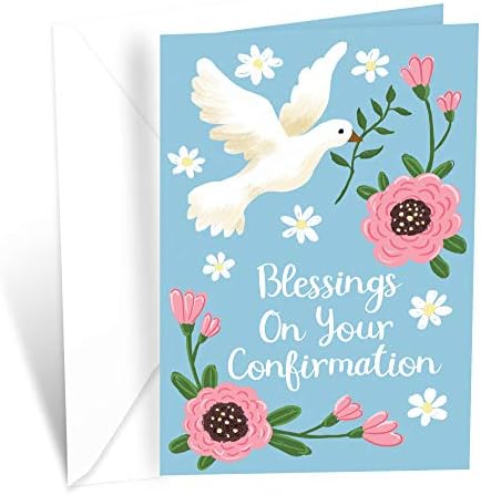 Prime Greetings Religious Confirmation Card, Congratulations Confirmation Cards, Catholic, Christian