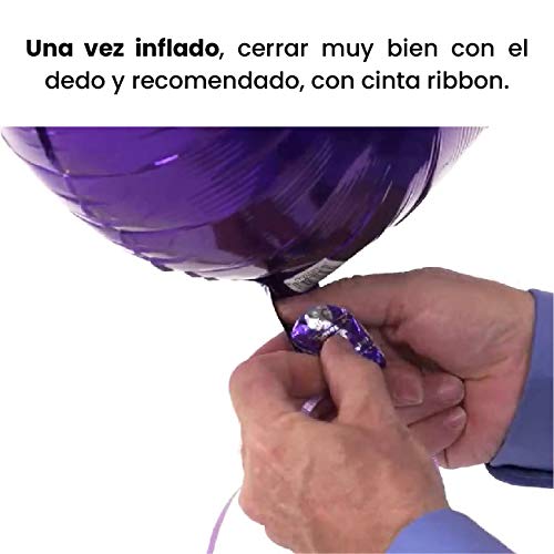 Pack Maxi Duo - 2 bombonas de helio de 0.42m3 para 100 globos