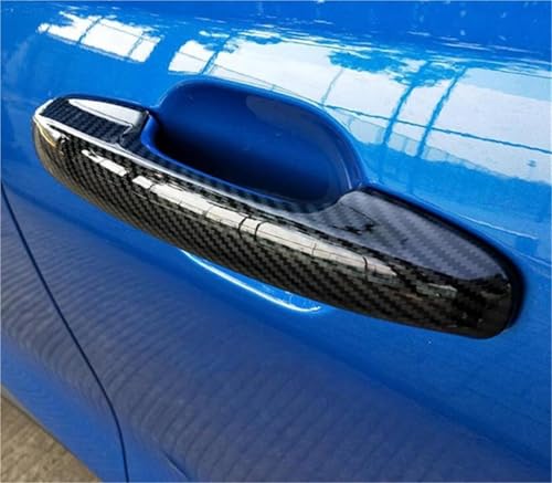 Coque Focus MK4 cache-rayures carbone pour rénover la poignée extérieure - 5