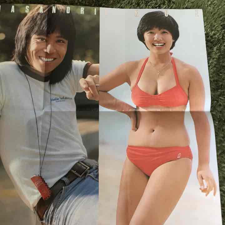 Amazon.co.jp: レア！ピンクレディー 世良公則 榊原郁恵 LAZY ポスター