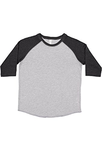 LAT™ Youth 60/40 Cotton/Polyester Vintage Heathered Jersey Short Sleeve Tee