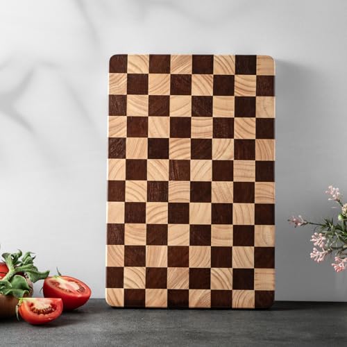 Tabla de Cortar de Madera Rectangular 35.56x24.13x2.54 cm miniatura 3