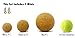 Travel Cork Massage Ball | Lightweight, Sustainable Alternative to Lacrosse Ball for Muscle Pain Relief (2.5 Inch (Pack of 2), Sanded Cork)