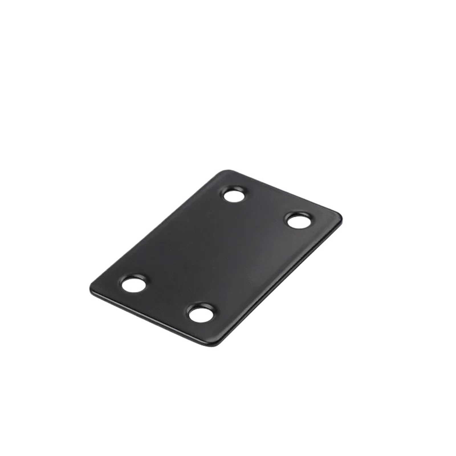 Zihdke One Color 10Pcs Stainless Shelf Brackets Corner Brace Steel Flat Fixing Mending Joining Plates Straight Support Wood Furniture For Repairing