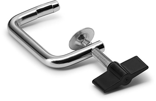 Gourmia Gpm9980 – Pasta Maker, Roller And Cutter - Manual Hand Crank – Slices Dough Into Spaghetti And Fettuccine – Stainless Steel Surface And Chrome Plated Parts - 150Mm #TOP5