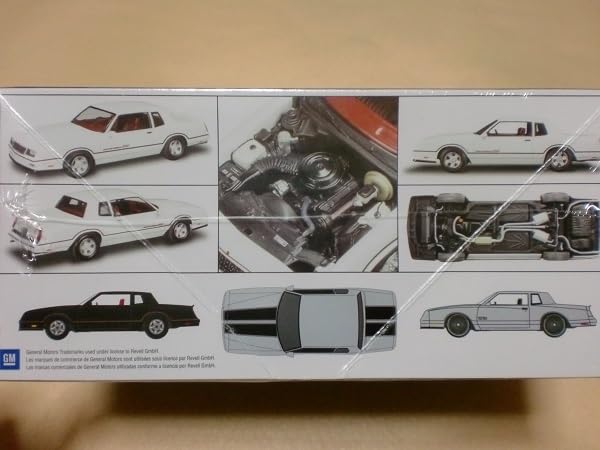 revell 1/24 1986 chevy モンテカルロ ss 2in1 Revell 1986 Chevrolet Monte Carlo SS 2 in 1 1:24 Model Kit