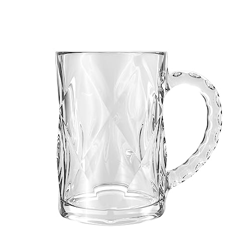 Caneca para Cappuccino de Vidro Diamond 170ml - Lyor