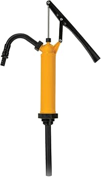 Lumax LX-1326 Lever Action Chemical Pump General Purpose, Designed for Fast Transfer of Acidic Solutions, Chemicals, Fuels, Fuel Oils and Water based Media, Ideal for DEF/UREA/AdBlue