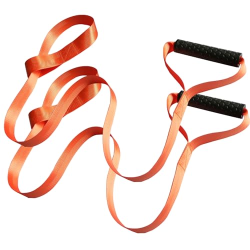 Deer Drag Harness 2PCS Deer Drag Rope Heavy Loading Deer Dragging Rope with Non-Slip Handle Sturdy Deer Puller with Reflective Stripe for Deer Hunters Deer Puller Deer Dragging Rope Deer Drag Rope