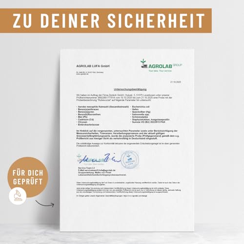 NATURTREU Ruhewurzel - Ashwagandha KSM-66® hochdosiert 120x Kapseln - 600 mg Ashwagandha pro Tag - Komplex aus Ashwagandha-Wurzelextrakt & Ashwagandhawurzelpulver - Vegan