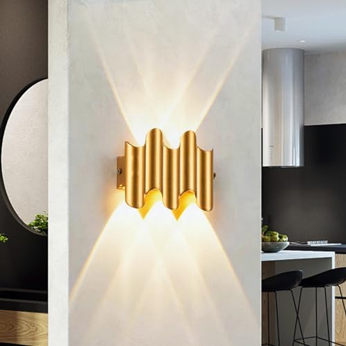 CRFASIBE Outdoor Wall Light, 5W LED Wall Lighting, Waterproof Garden Lights Spotlight for Living Room Bedroom, Hallway - Image 4