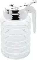 LYOR - Meleira de Vidro com Tampa de Plástico Cromada 280ml