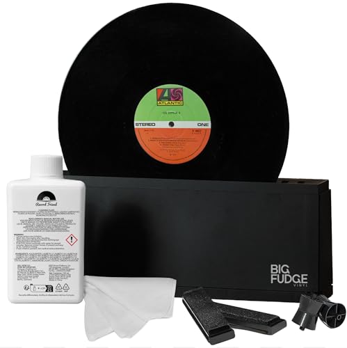 Big Fudge Vinyl Record Cleaning Kit for Vinyl Records - Includes Cleaning Machine & Vinyl Record...