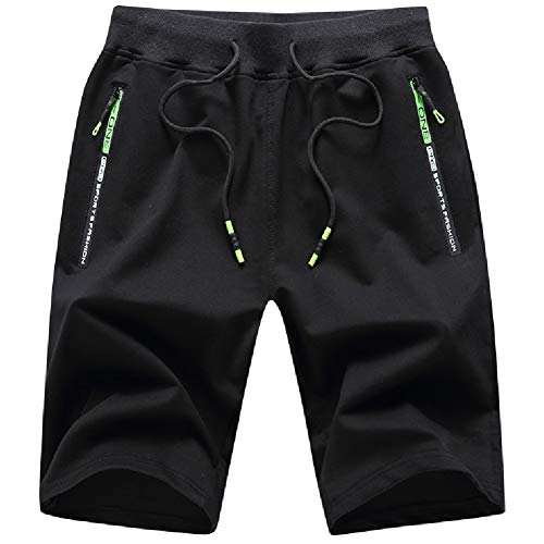 Tansozer Kurze Hosen Herren Shorts Sport Sommer Jogginghose Herren Kurz Shorts Baumwolle Gym Sweat Shorts Jogging Fitnes...