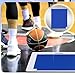 Drydiet 300 Pccs Basketball Sticky Adhesive Mat Replacement Sheets Clean Tacky Floor Mats Replacement Sheet Courtside Basketball Court Accessory for Remove Dust Dirt from Shoe (Blue)