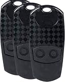 Telecomando automazione 433 MHz TOP-432EV con 2 pulsanti, frequenza 433,92 MHz, 2 utenti, ad esempio bilanciere e porta principale, luci, compatibile con TOP-432NA/TOP-432EV