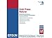 Top Quality By Epson Fine Art Paper - Letter - 8.50" x 11" - 340 g/m? - Textured, Matte - Natural White