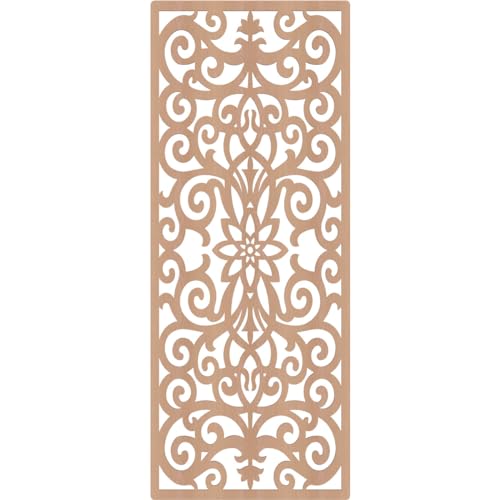 Image of 27 3 /8 inchW x 69 3 /8 inchH x 1 /4 inchT Buel Decorative Fretwork Wood Wall Panels, Alder