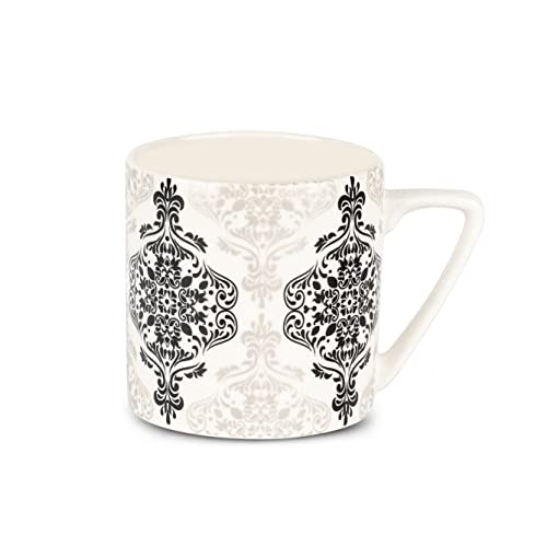 Image of Dandy Lines Puja Black and White Madrid, Set of 6, 35028