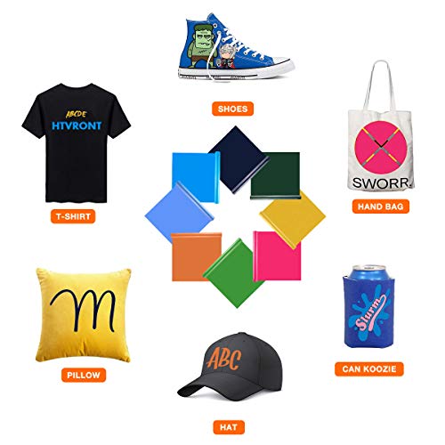 Htvront Htv Vinyl Rolls Heat Transfer Vinyl - 12" X 8Ft Yellow Htv Vinyl For Shirts, Iron On Vinyl For All Cutter Machine - Easy To Cut & Weed For Heat Vinyl Design (Yellow) #TOP1