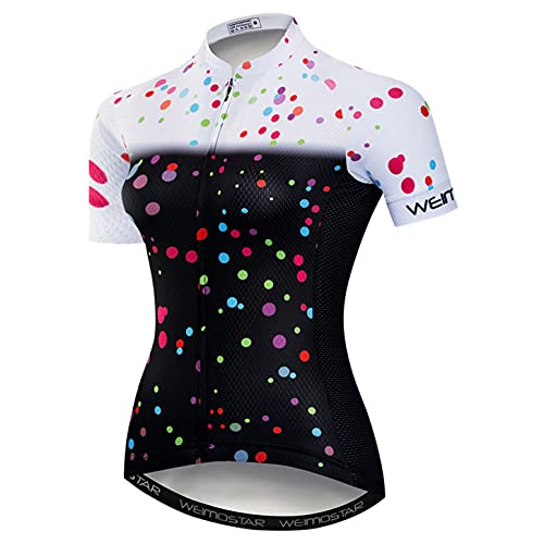 Image of Hotlion Women's Cycling Jersey Tops Summer Bike Shirt Short Sleeve Bicycle Clothing CD5731