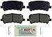 Bosch BE1281 Blue Disc Brake Pad Set for Acura: 2007-13 MDX, 2010-13 ZDX; Honda: 2011-15 Odyssey, 2009-14 Pilot - REAR