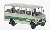 Maßstab : 1:87 Mercedes O 309, weiss/grün, Schwarzbau , 0, Modellauto, Fertigmodell, Brekina 1:87