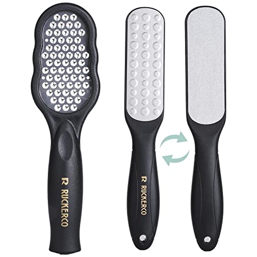 Foot File Callus Remover for Foot Scraper Dead Skin 2 Pcs Surgical Grade Stainless Steel Foot Cheese Grater Exfoliator Tool Heel Scrubber for Cracked Heels Foot Scraper Foot Care Products