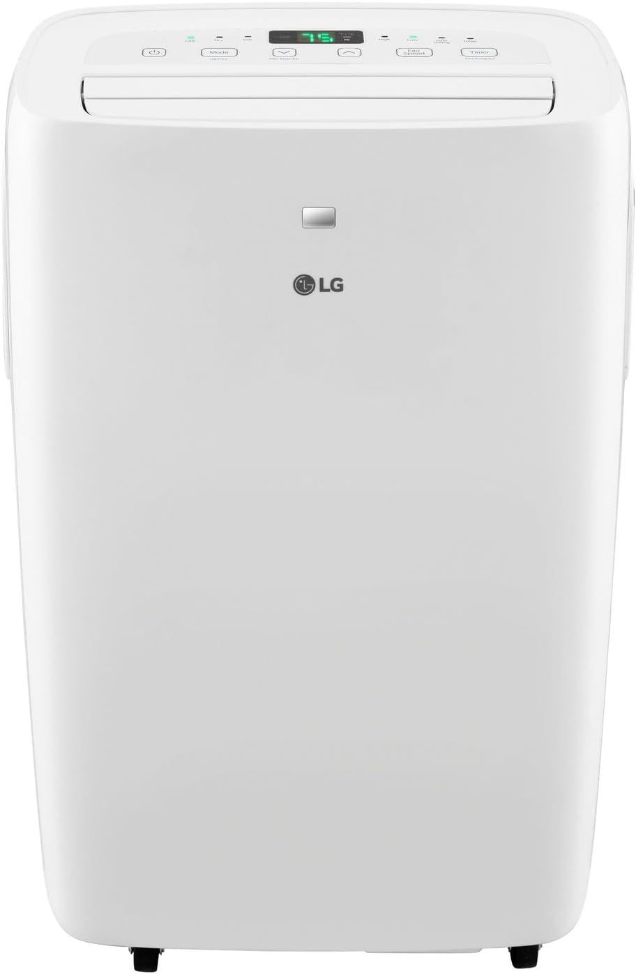 6,000 BTU DOE 8,000 BTU ASHRAE Portable Air Conditioner, 115V, Cools 250 Sq.Ft. (10' x 25' Room Size), Quiet Operation, LCD Remote Control, and Window Installation Kit, White