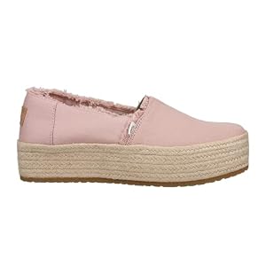 TOMS women’s Valencia Platform Espadrille Sneakers Loafer Flat