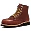 Red Brown Heeled