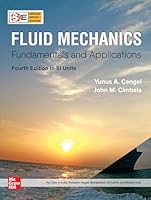 FLUID MECHANICS: FUNDAMENTALS AND APPLICATION 4Ed 9353166217 Book Cover