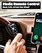 Media Button Remote Selfie Control for Steering Wheel Car Type-C Charging Liking Short Videos While Scrolling Siri Call & Camera Music Compatible iPhone 16 Pro/16 Samsung Galaxy or Any Android Device