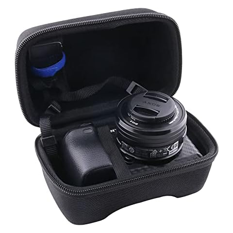 WERJIA Hard Carrying Case Compatible with Sony Alpha a6000/a6400/a6600/a6100/a5100 Mirrorless Digital Camera Cover