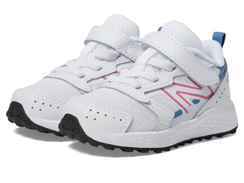 New Balance Baby-Girl's Fresh Foam 650 V1 Bungee Lace with Top Strap Running Shoe