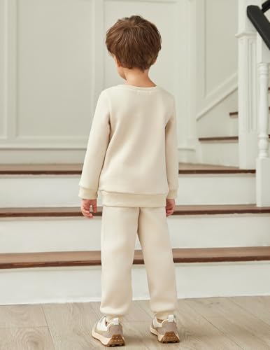 Image of Toddler Boys boys sets ,Long Sleeve Fleece Fall Winter boys sweatsuit