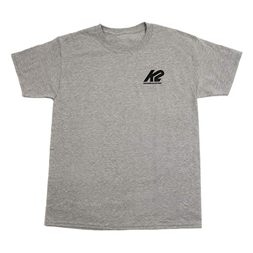 K2 Snow Erwachsene ENJOYERS Tee T-Shirt, Grey, S Cover