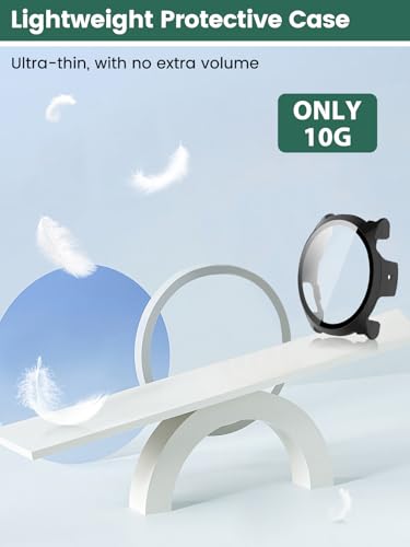 Coque Coros Pace 4 rigide anti-rayures avec vitre de protection 9H noire