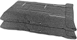 Dining Table Leaf Storage Bag Ultra Soft and Thick Premium Quality Felt Secure (Grey, 29 x 50 Inches (2 Pk)
