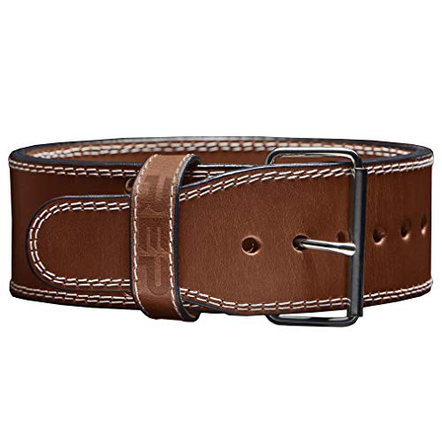 Rep Premium Leather Lifting Belt – 4” Heavy Duty Weightlifting Belt for Men and Women – Size Medium