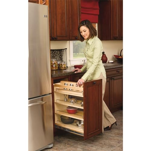 Image of Rev-A-Shelf Pullout Cabinet Organizer, Min Cabinet Opening 11.5 inch W