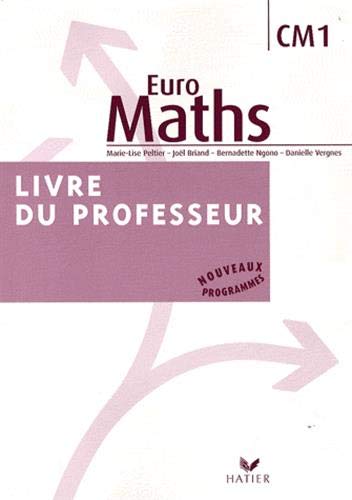 Euro Maths CM1 : Livre du professeur