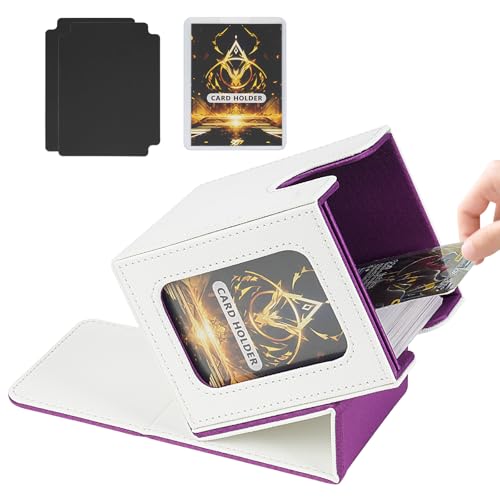 Il pacchetto include:ogni scatola per carte collezionabili è dotata di due divisori per carte e un porta carte senza costi aggiuntivi