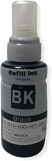 Bisnaga Tinta T644 Ecotank L120 L375 L395 L365 L355 L220 L1300 L800 Compatível (Preto)
