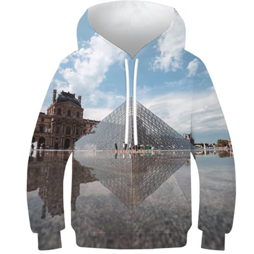 Sweat à capuche enfant confortable fini les pulls ternes pour ado 13-15 ans